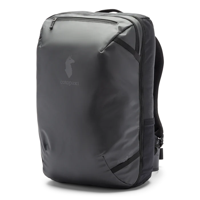 cotopaxi allpa 28 black 28L Travel Pack (Del Dia) Multiple handles on the sides Whole Earth Provision Co. |