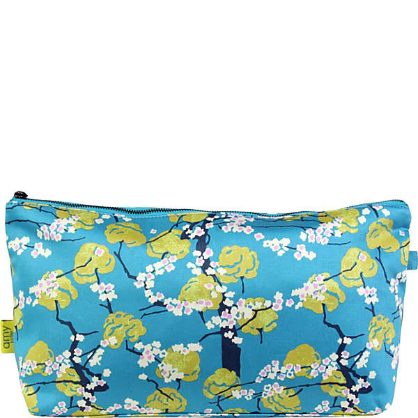 Amy Butler Large Cosmetic Bag  Fairytale Azure
