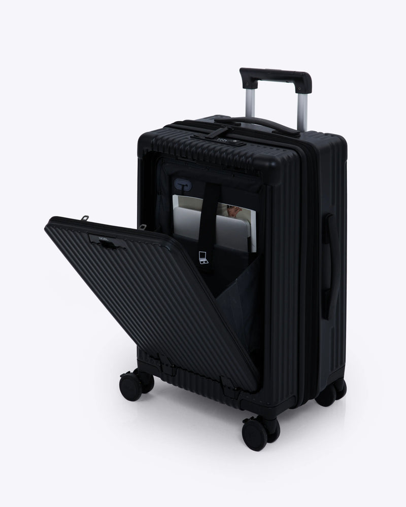 NOBL Travel Carry-On: All-in One Expandable - Jet Black – Irv's