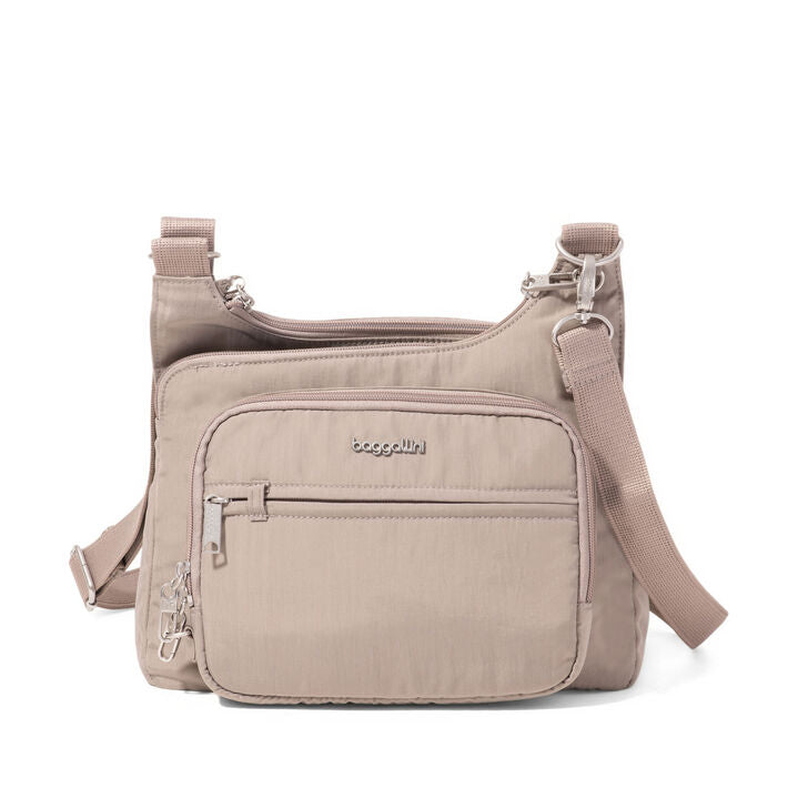 baggallini criss cross travel crossbody bag Baggallini Securtex Anti-Theft Crossover Crossbody Bag