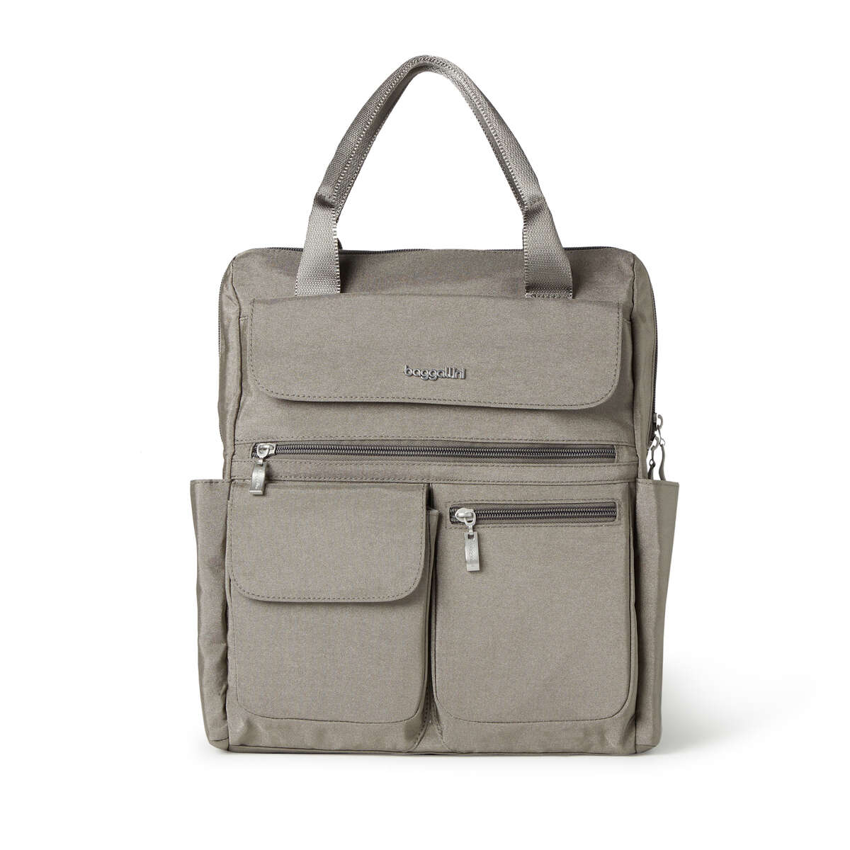 baggallini everyday laptop backpack Baggallini Modern Everywhere Laptop Backpack -Sterling Shimmer – Irv's Luggage