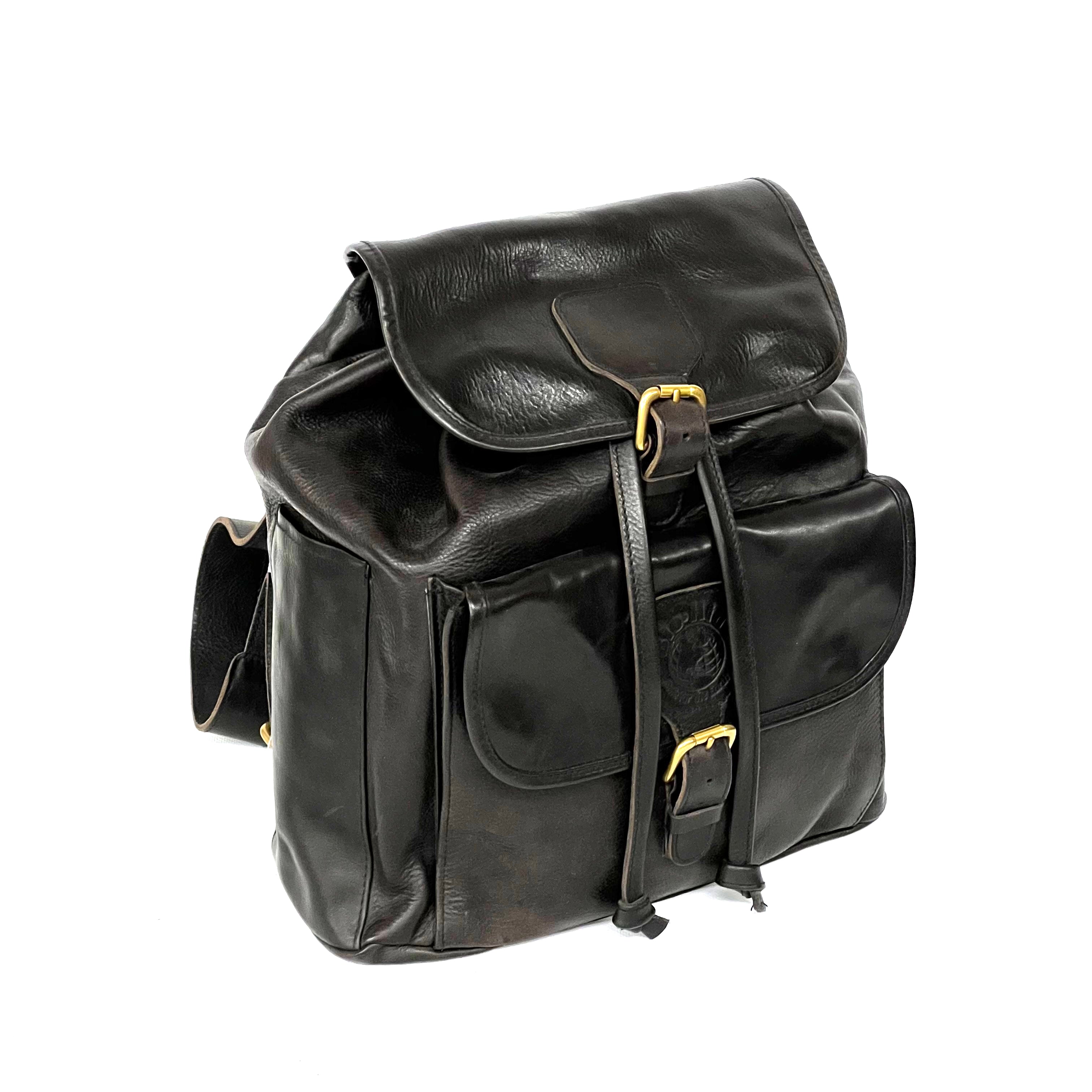 bosca vintage leather backpack | Men's Old Stringer Bag organizational suite Utilikit by Bosca Vintage |