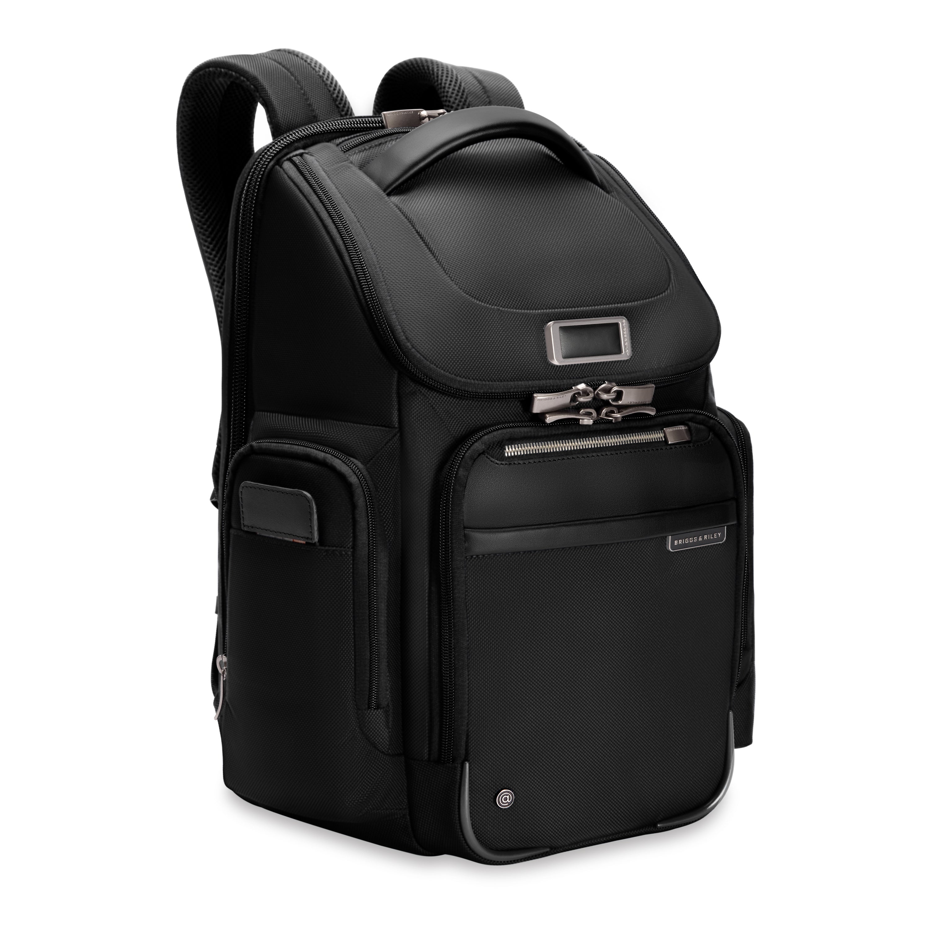 briggs riley work medium leather backpack Briggs & Riley