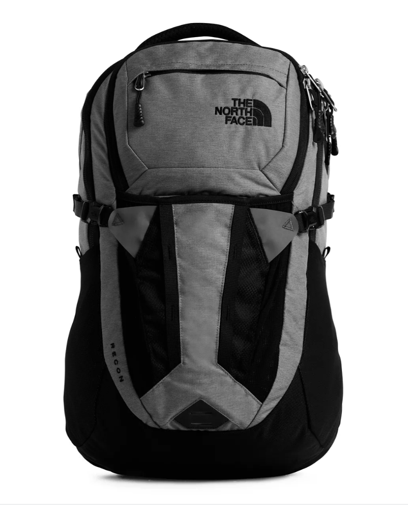 north face backpack recon black The a front compartment with internal organization The North Face | Recon