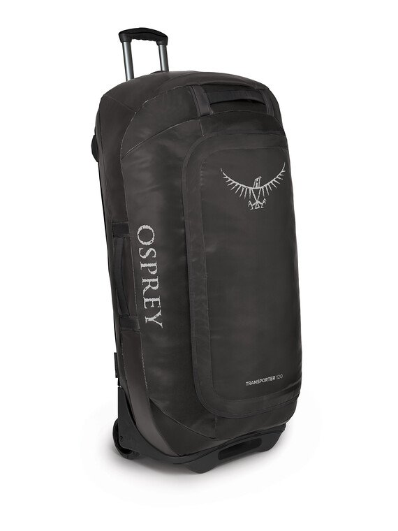 biggest osprey bag you can use as a carry on Transporter 40L Lightweight Travel Duffel while four padded tubular web grab handles and a molded bottom foot make it easy to lift the bag from any angle Osprey Transporter Wheeled Duffel 120
