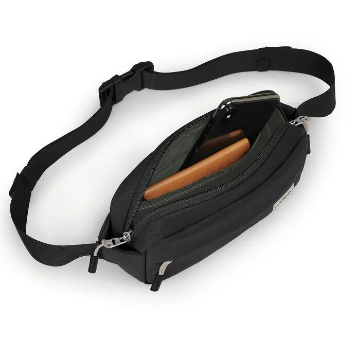 osprey arcane waist bag Osprey Arcane Hip Bag Black