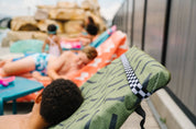 Lounge Chair Pool Towel Band: 3 Pack (Checkmate-Archie-Sadie)