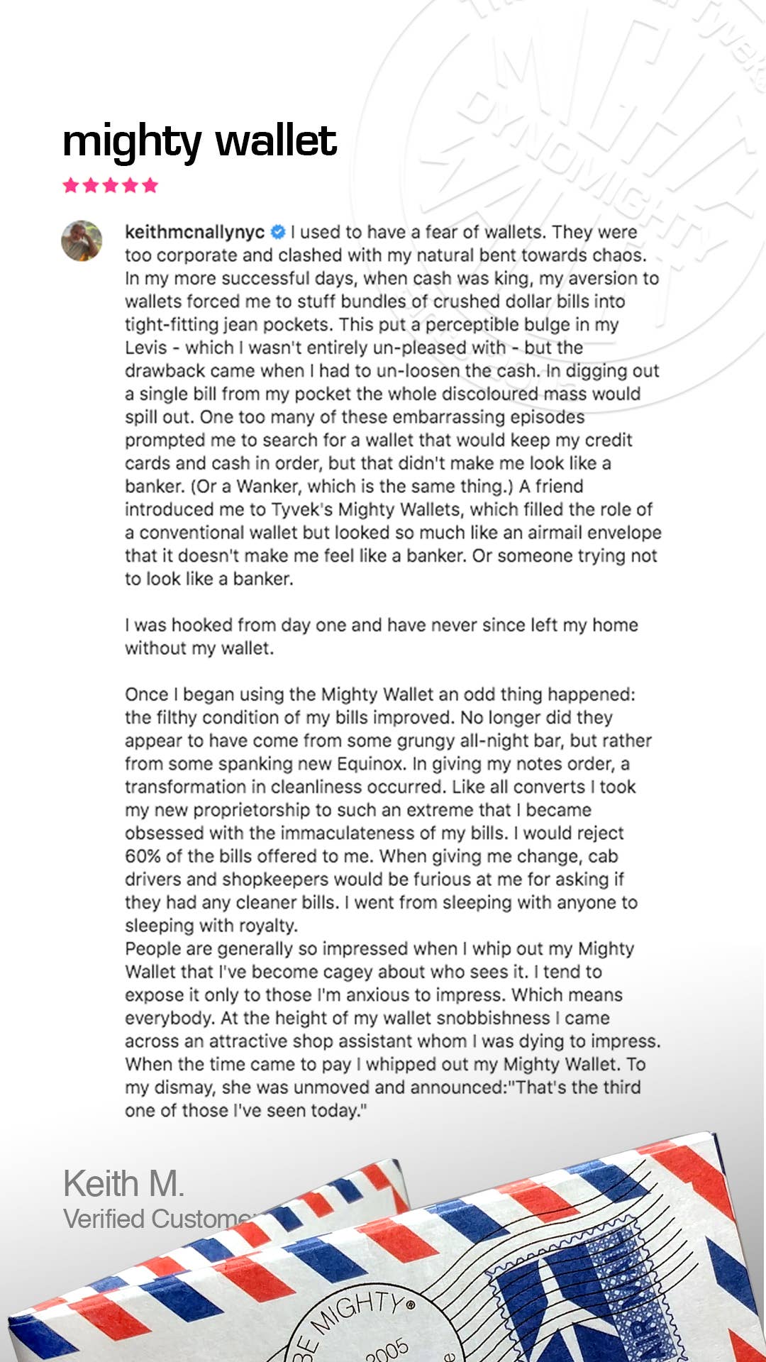 Mighty Wallet Airmail