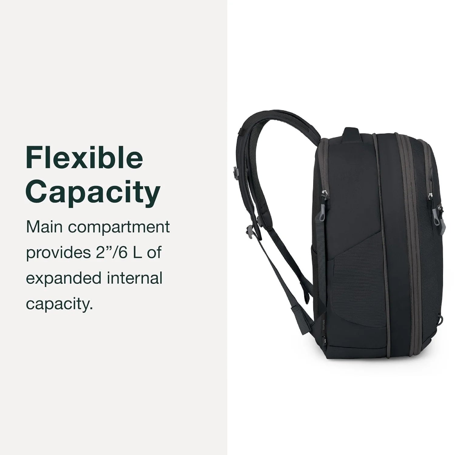 Osprey Daylite Travel Set – Travel Backpack 26+6L + Hanging Toiletry Kit – Black