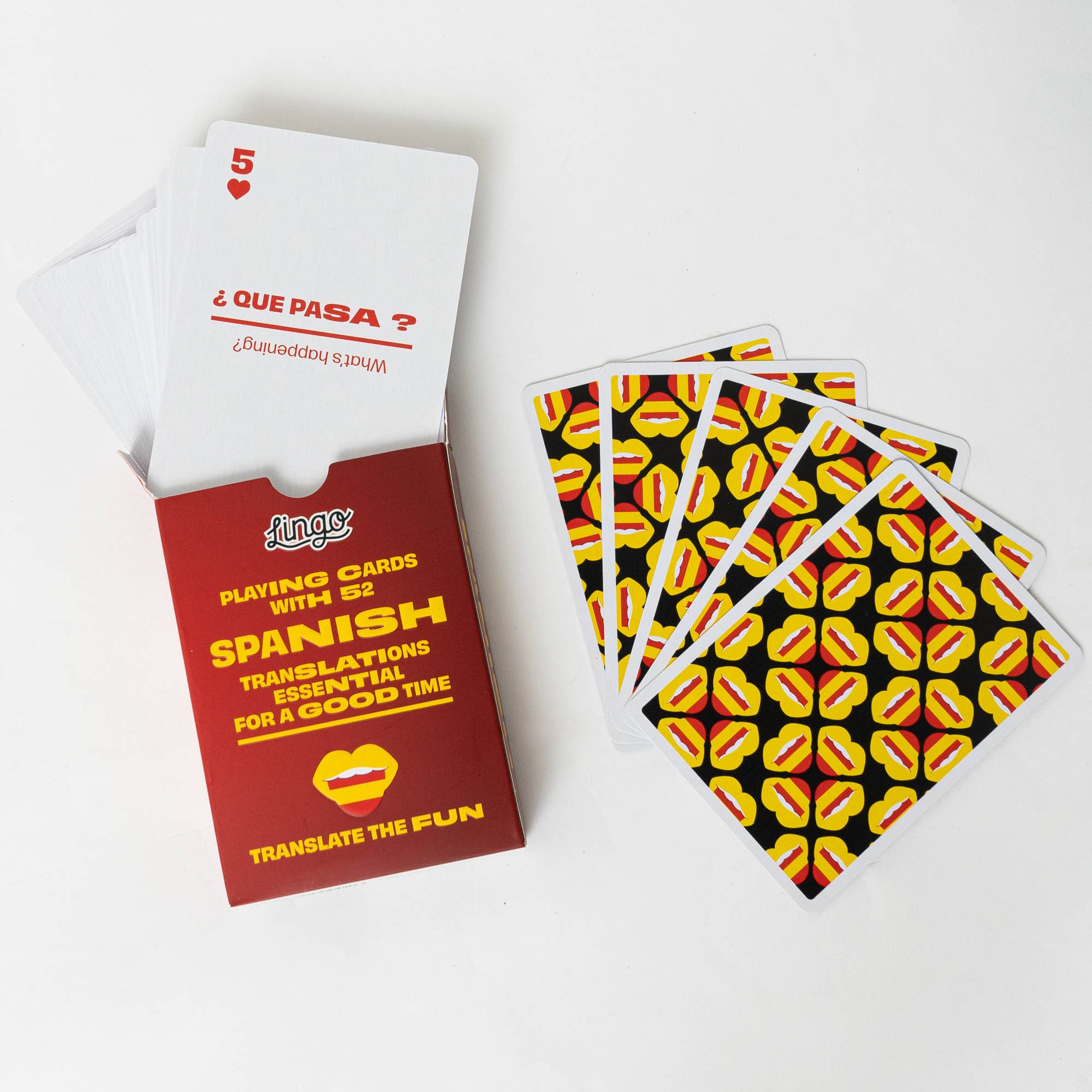Lingo Spanish Travel Playing Cards