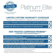 Travelpro Platinum Elite Tri-Fold Carry On Garment Bag - Rich Espresso