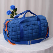 Mimi Quilted Puffer Weekender/Duffel Bag: Bubblegum
