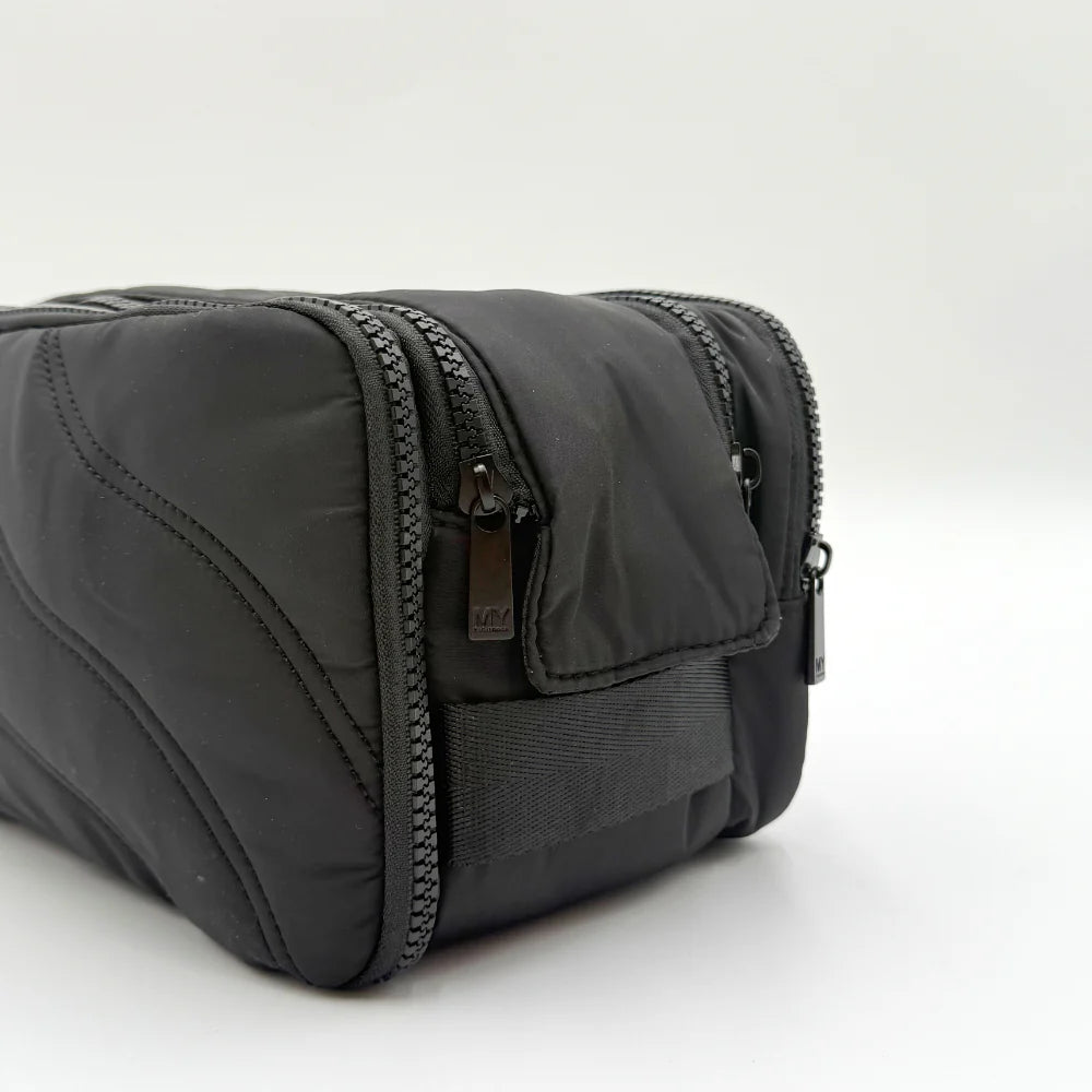 MYTAGALONGS Cosmetic & Jewelry Multiuse Pouch - Black