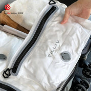 TILLIV Compak Small with Zipper Guard -  Digital White