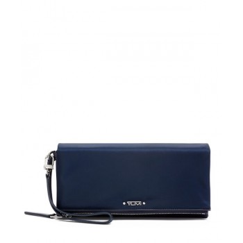 TUMI Voyageur Zip Around Continental Wallet - Indigo