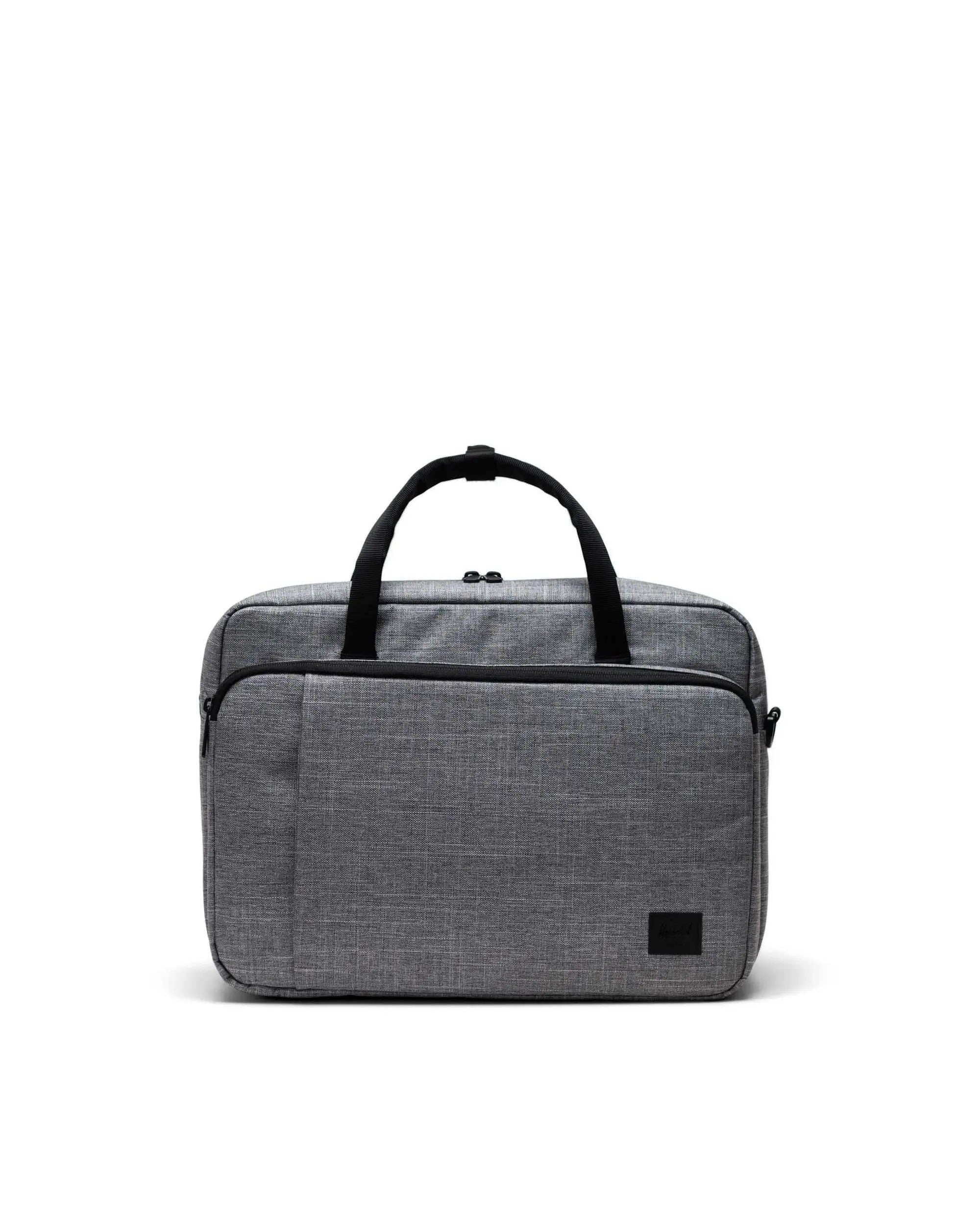 Herschel Supply 18L Gibson Messenger Tech Brief - Raven Crosshatch