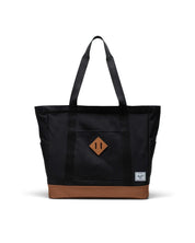 Herschel Supply Heritage Tote - Black/Saddle