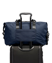 TUMI Alpha 3 Double Expandable Travel Satchel -Navy