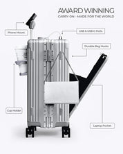 NOBL Travel Carry-On: All-in-One - Silver