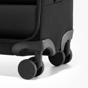 Luggex Underseat Carry-On 16" Soft Shell - Black