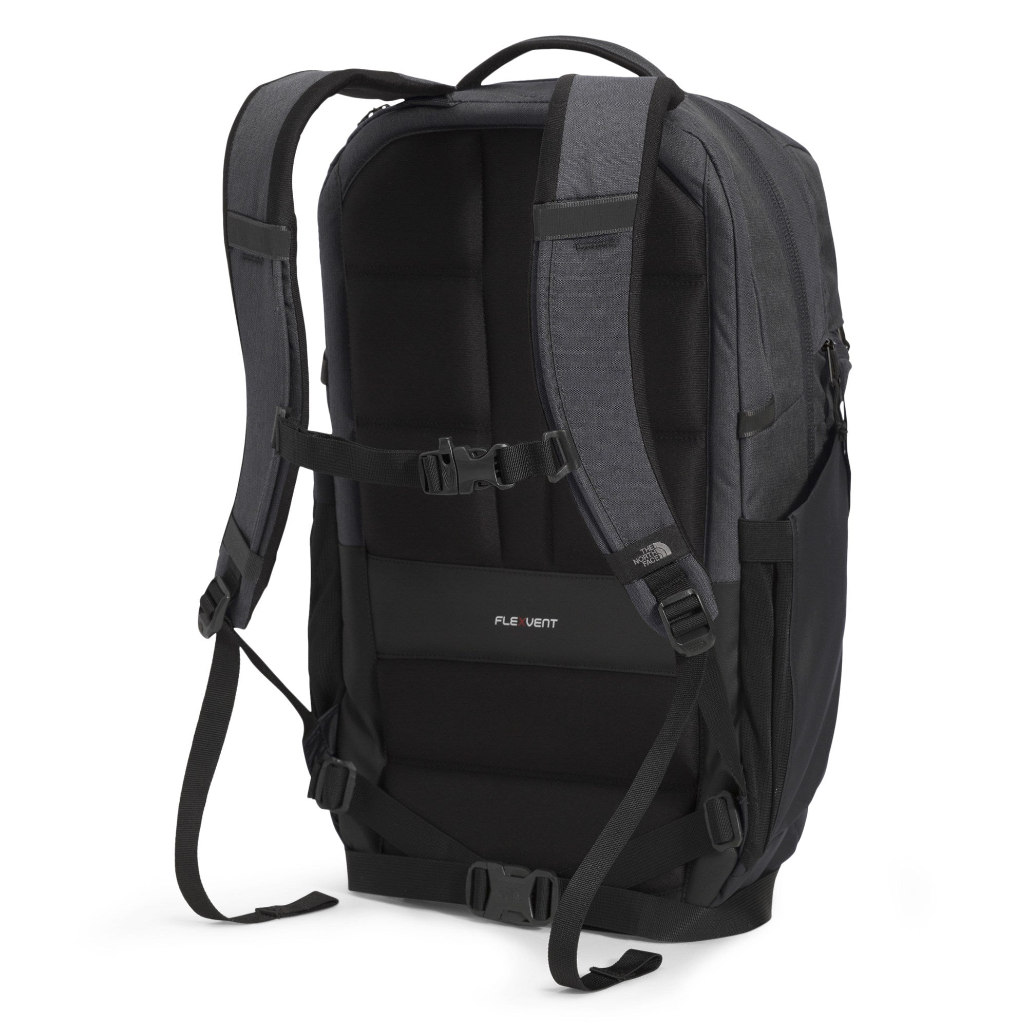 The North Face Surge Backpack -Asphalt Grey Light Heather/TNF Black-NPF