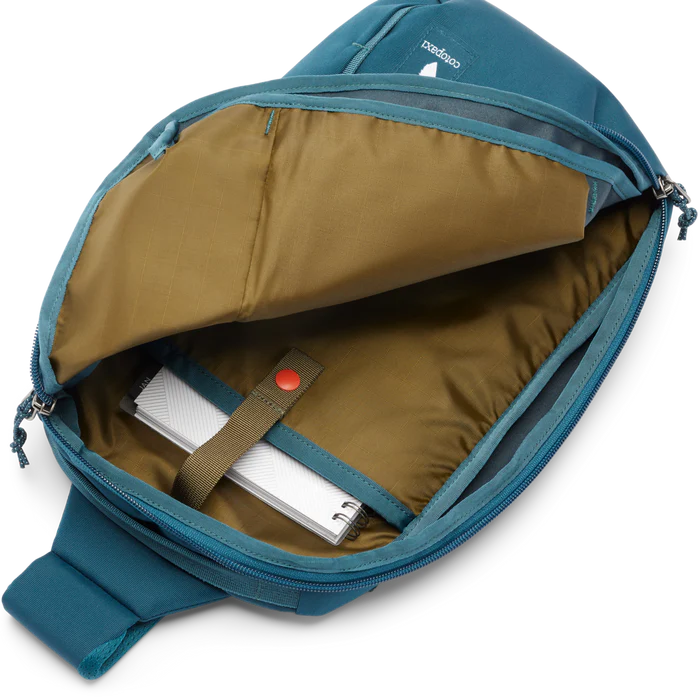 Cotopaxi Todo 8L Sling - Cotopaxi Abyss Top View showing inside of sling