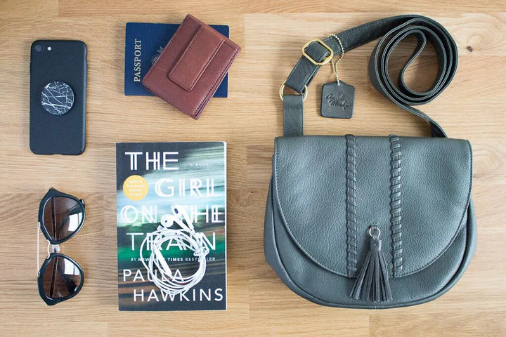 Osgoode Marley Magnetic Money Clip Wallet - Distressed Brown