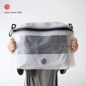 TILLIV Compak Medium with Zipper Guard -  Digital White