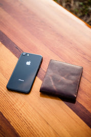 Osgoode Marley ID Passcase Wallet - Distressed Brown