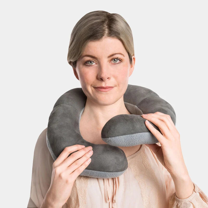Travelon Deluxe Wrap-N-Rest Travel Pillow - Gray