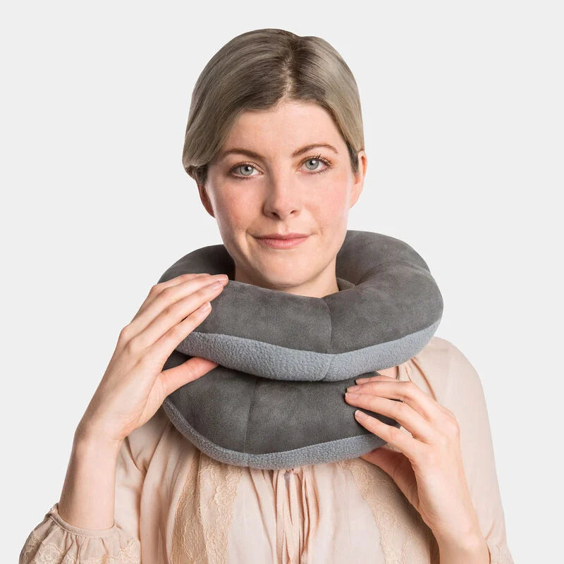 Travelon Deluxe Wrap-N-Rest Travel Pillow - Gray