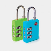 Travelon Set of 2 TSA Accepted Luggage Locks -  Blue/Green