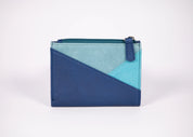 Osgoode Marley RFID Leather Medium Bi-Fold Snap Wallet - Ink Multi