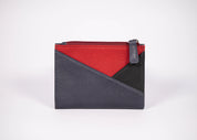 Osgoode Marley RFID Leather Medium Bi-Fold Snap Wallet - Storm