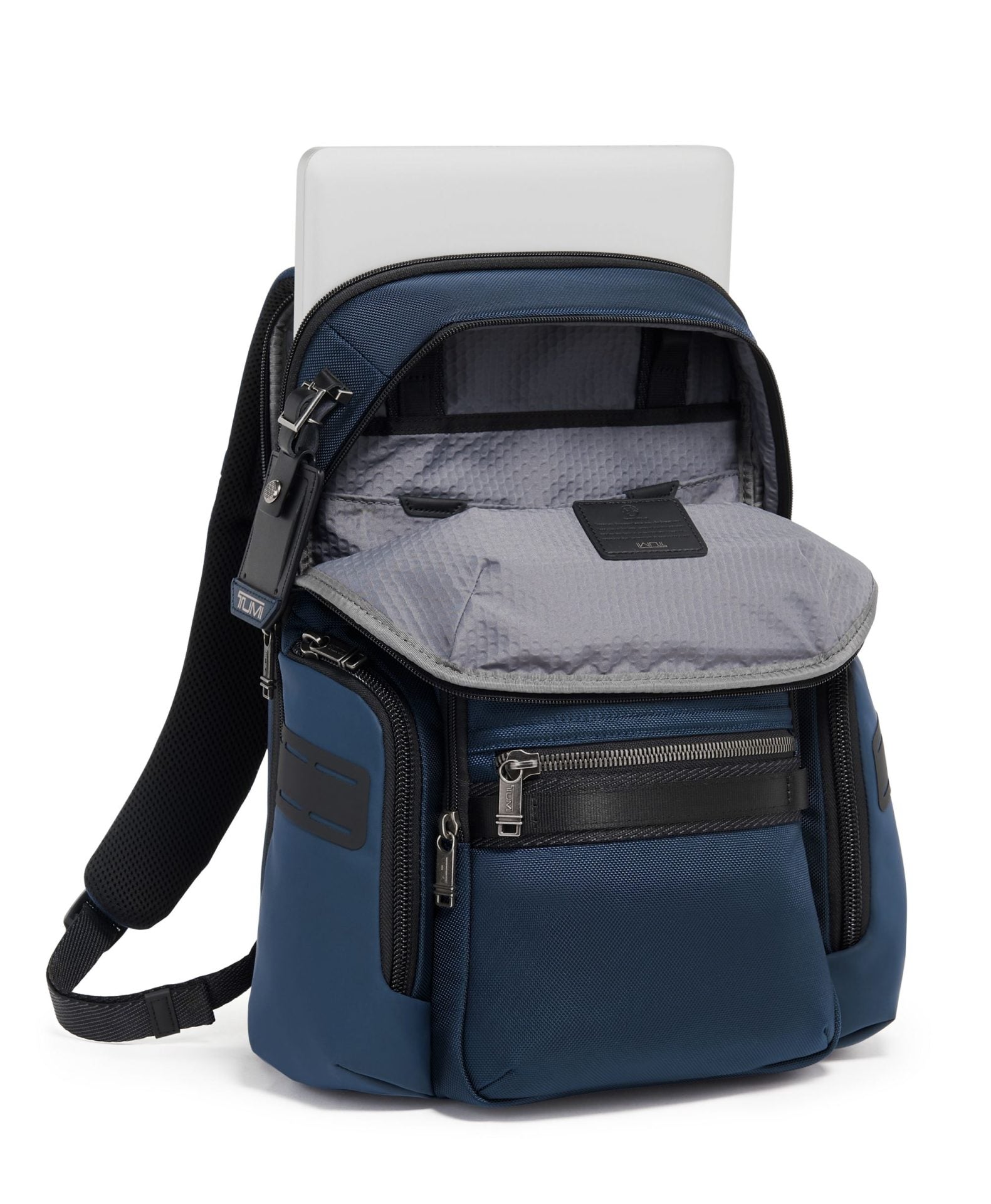 tumi backpack navigation Alpha Bravo Luggage Pros zip pocket top zip pocket front U TUMI Alpha Bravo Navigation Backpack