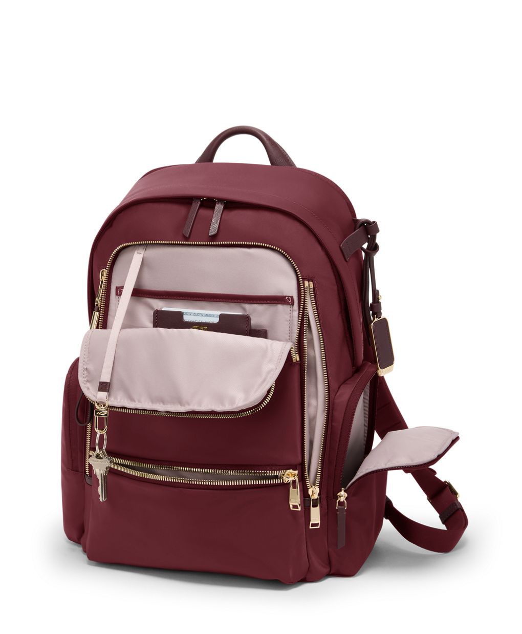 tumi - voyageur just in case backpack - deep plum TUMI Voyageur Celina Backpack