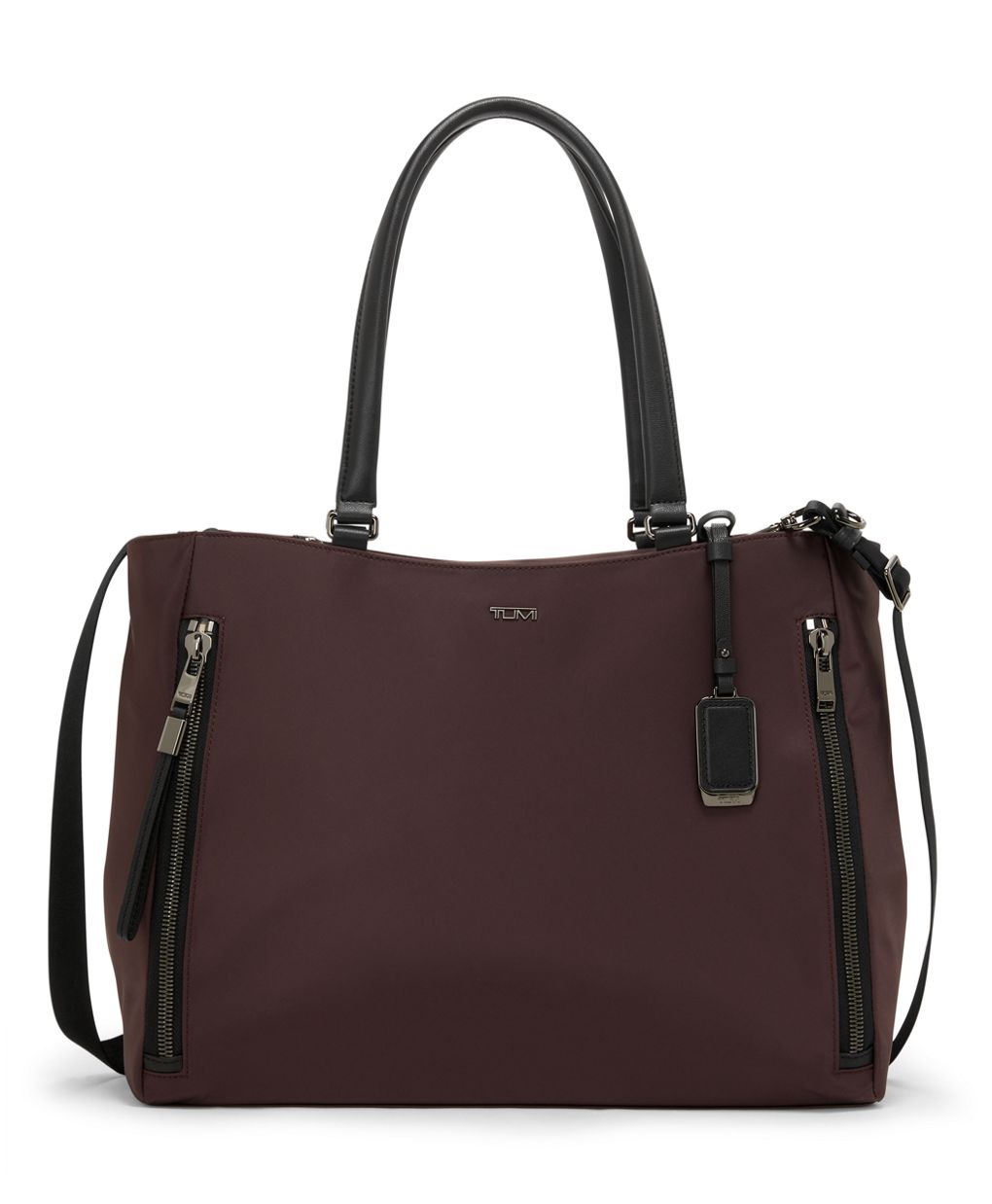 TUMI Voyageur Valetta Large Tote - Deep Plum