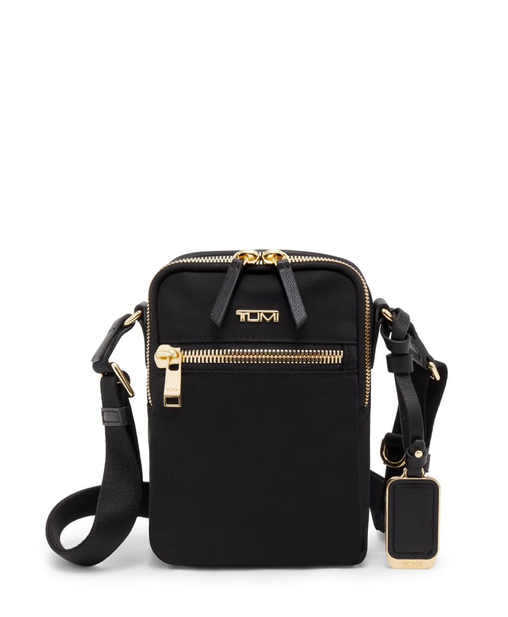 TUMI Voyageur Persia Crossbody - Black/Gold
