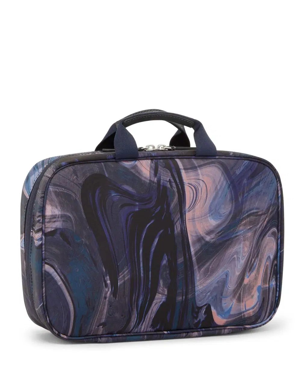 TUMI Voyageur Madeline Cosmetic - Navy  Liquid Print