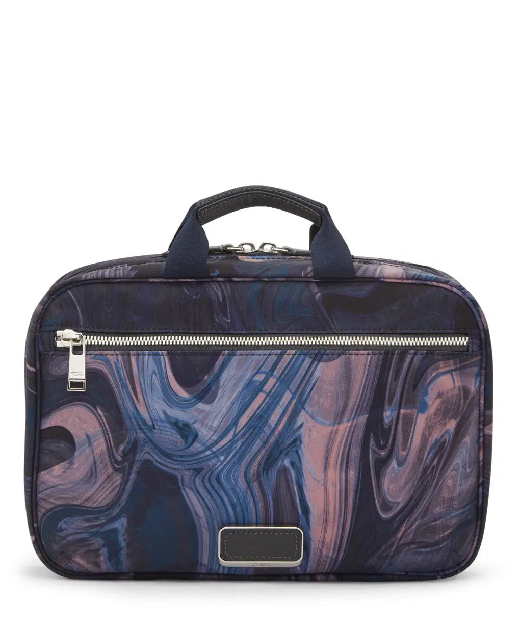 TUMI Voyageur Madeline Cosmetic - Navy  Liquid Print