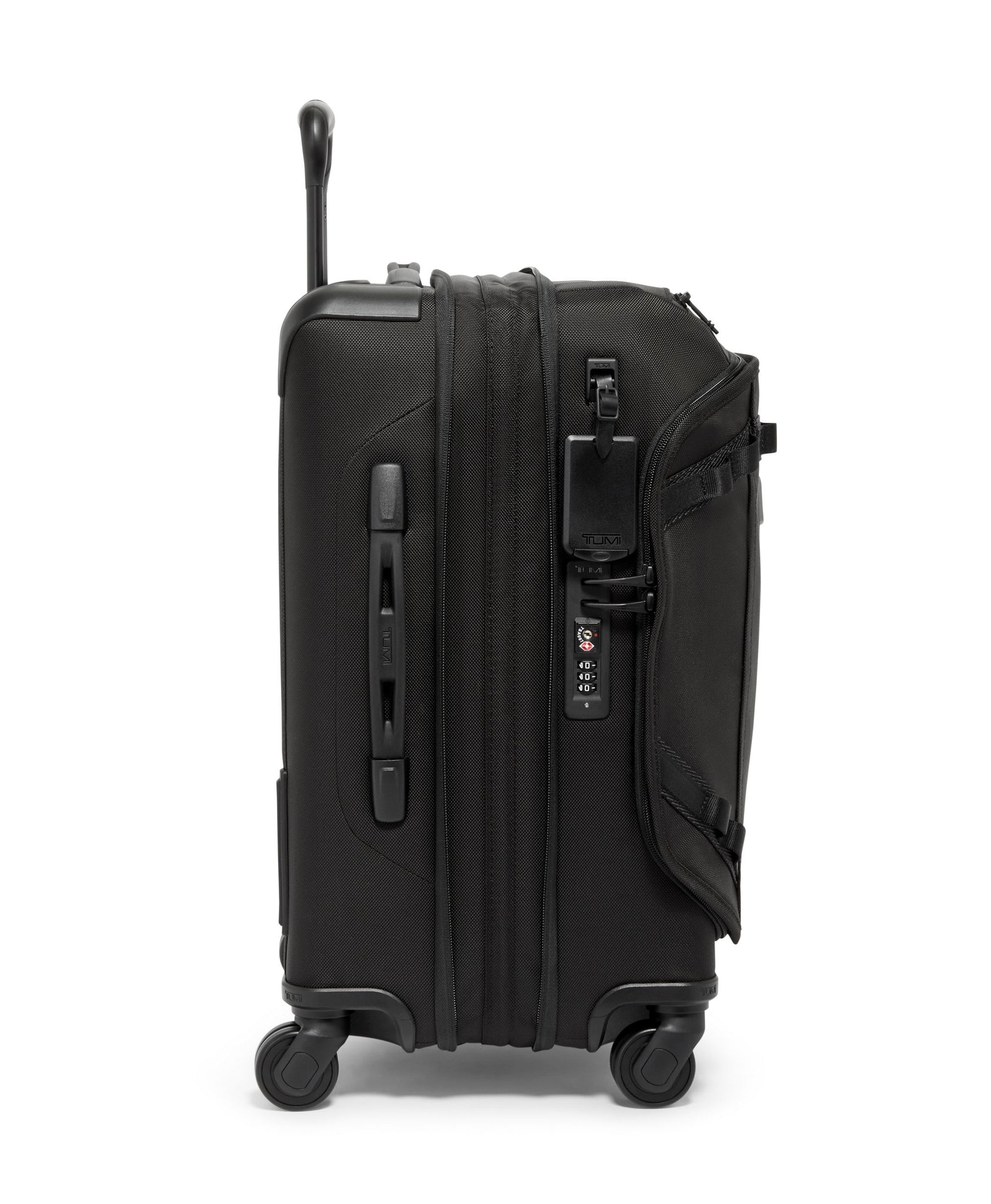 TUMI Alpha Bravo Continental Front Lid Expandable 4 Wheeled Carry-On – Irv's Luggage TUMI Alpha Bravo Continental Front Lid Expandable 4 Wheeled Carry-On – Irv's Luggage