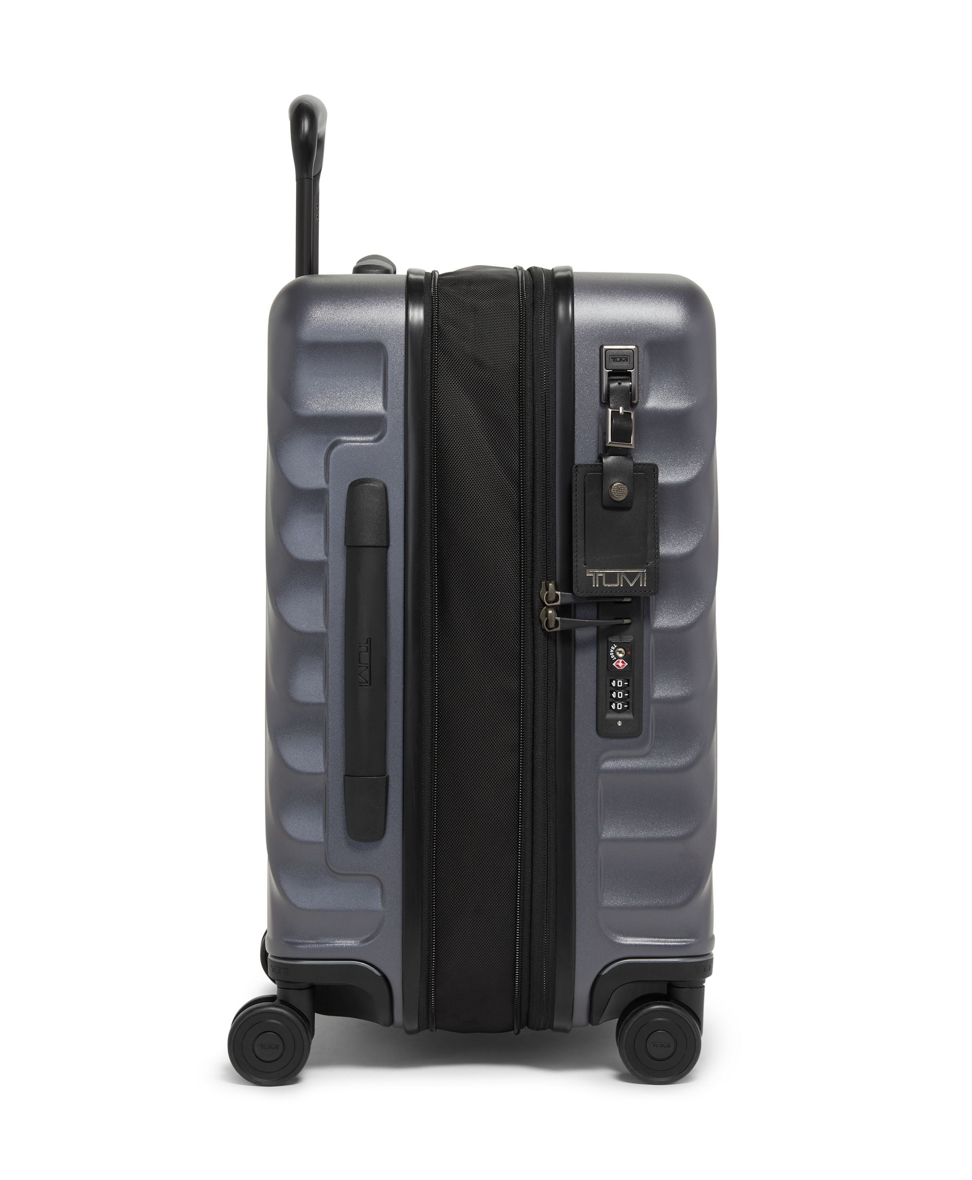TUMI 19 Degree Continental Carry On Expandable 4 Wheeled Packing Case  -  Grey Textured