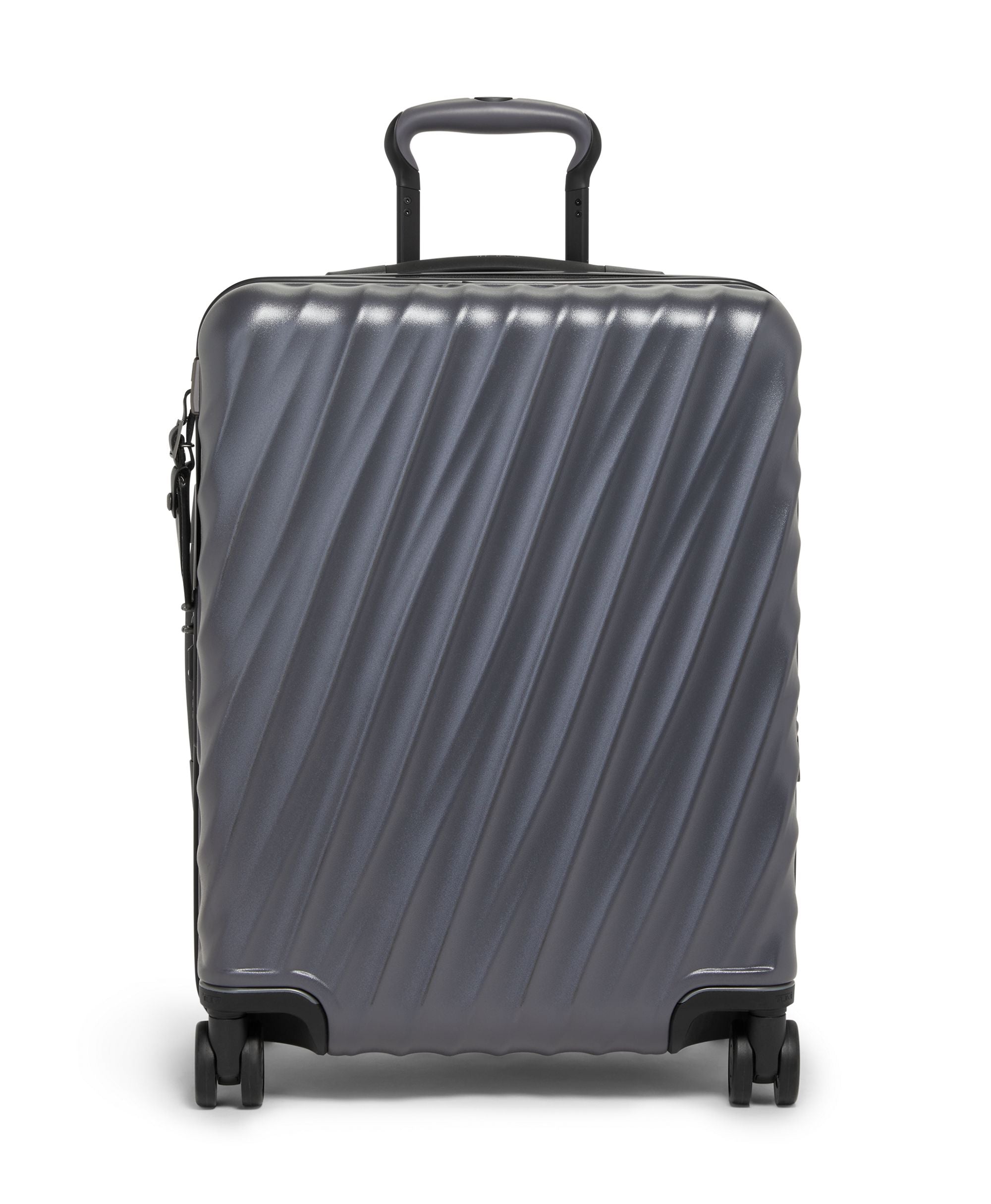 TUMI 19 Degree Continental Carry On Expandable 4 Wheeled Packing Case  -  Grey Textured