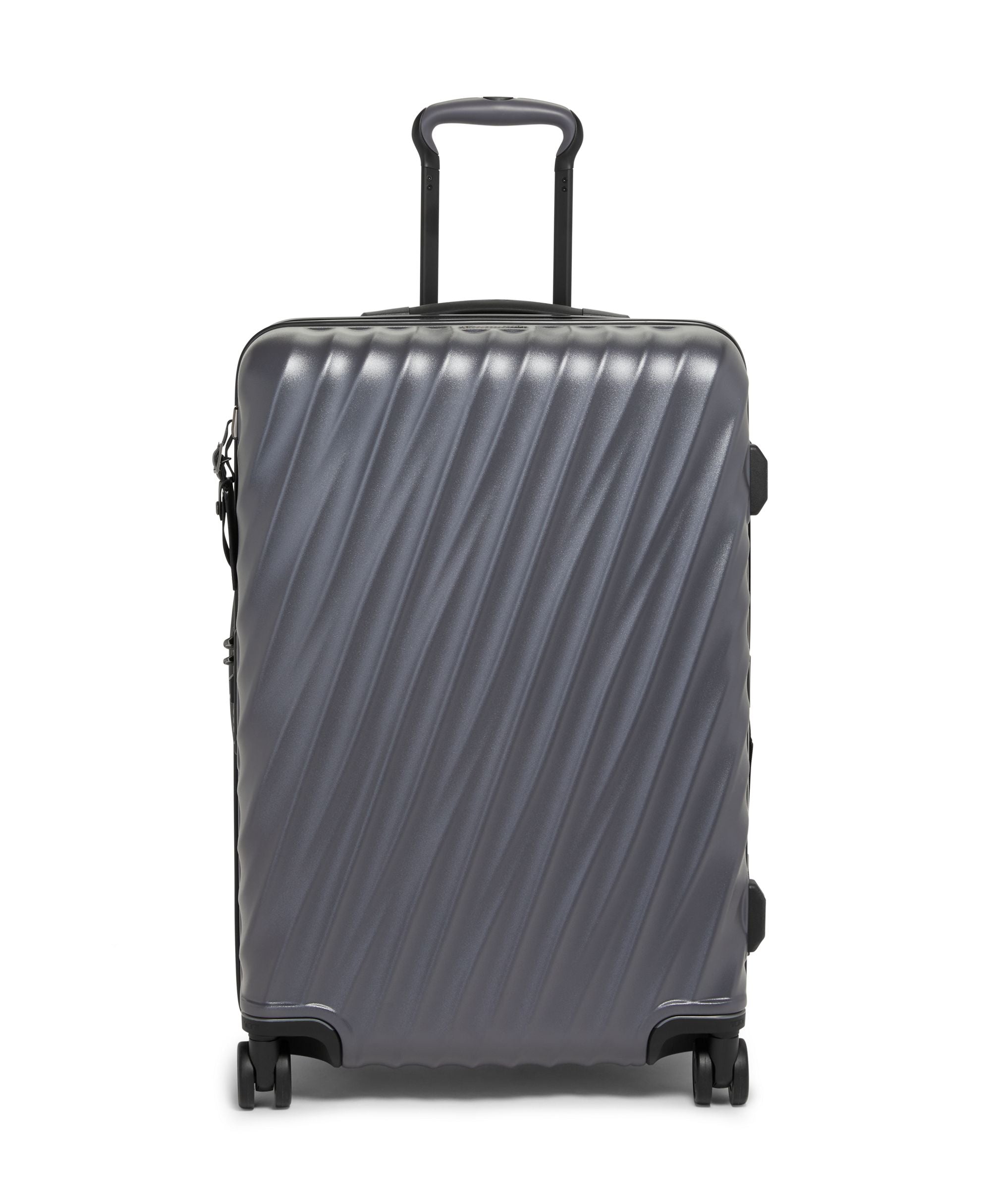 TUMI 19 Degree Short Trip Expandable 4 Wheeled Packing Case  -  Grey Textured