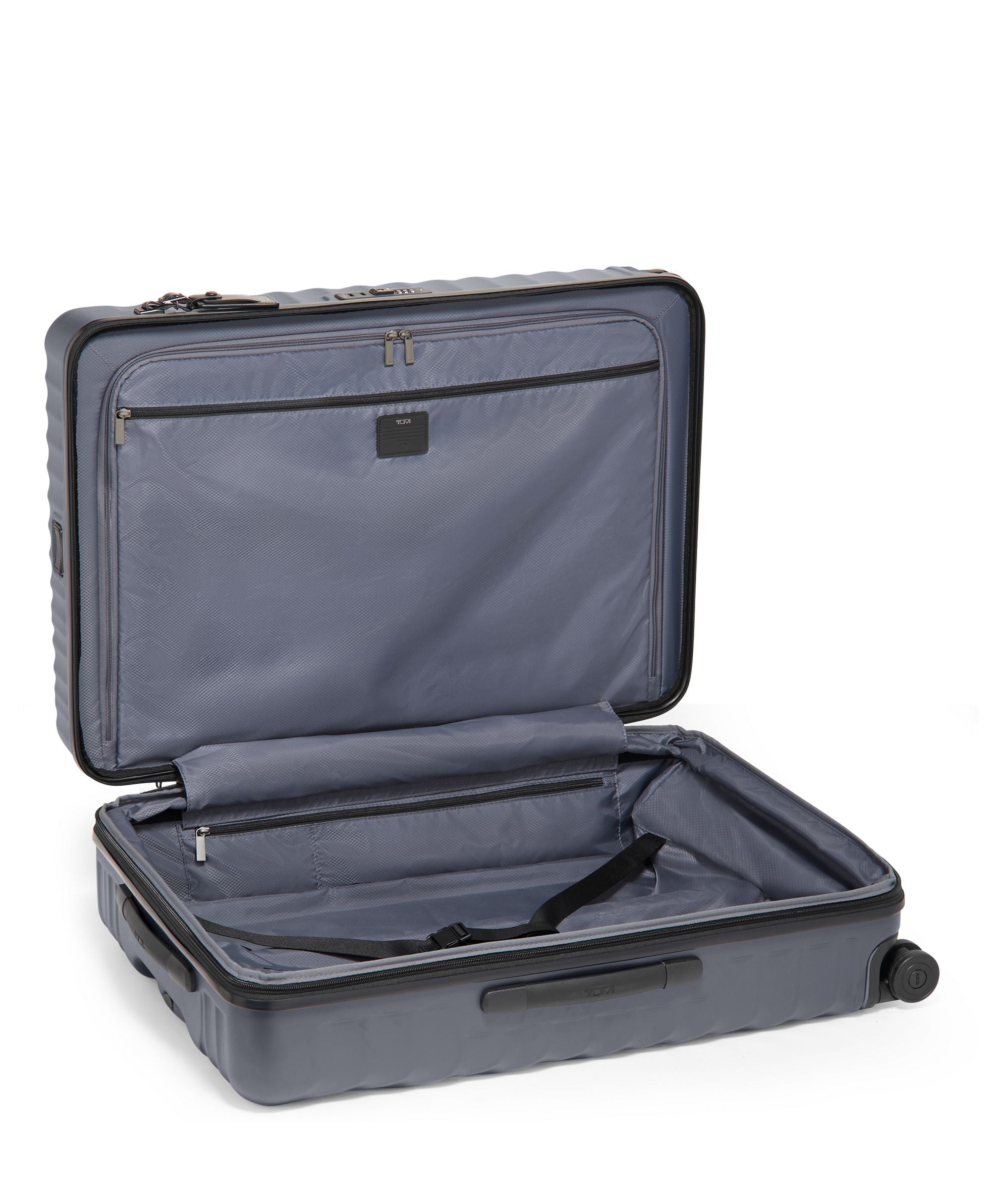 TUMI 19 Degree Extended Trip Expandable 4 Wheeled Packing Case  -  Grey Textured