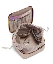 Tumi Belden Leather Jewelry Case - Moonlight/Purple Ombre