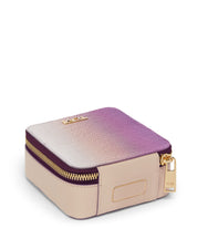 Tumi Belden Leather Jewelry Case - Moonlight/Purple Ombre