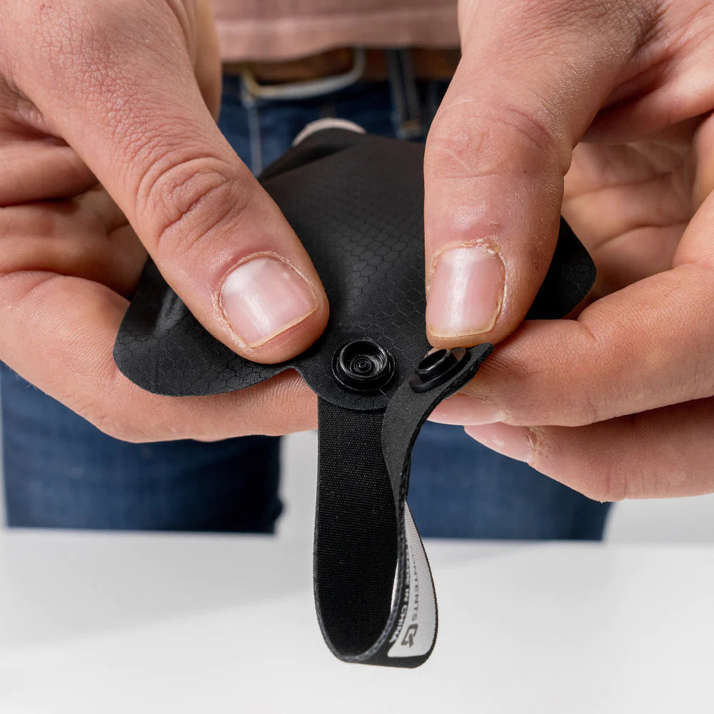 Matador FlatPak Toiletry Bottles 3 Pack - Charcoal/Garnet/White