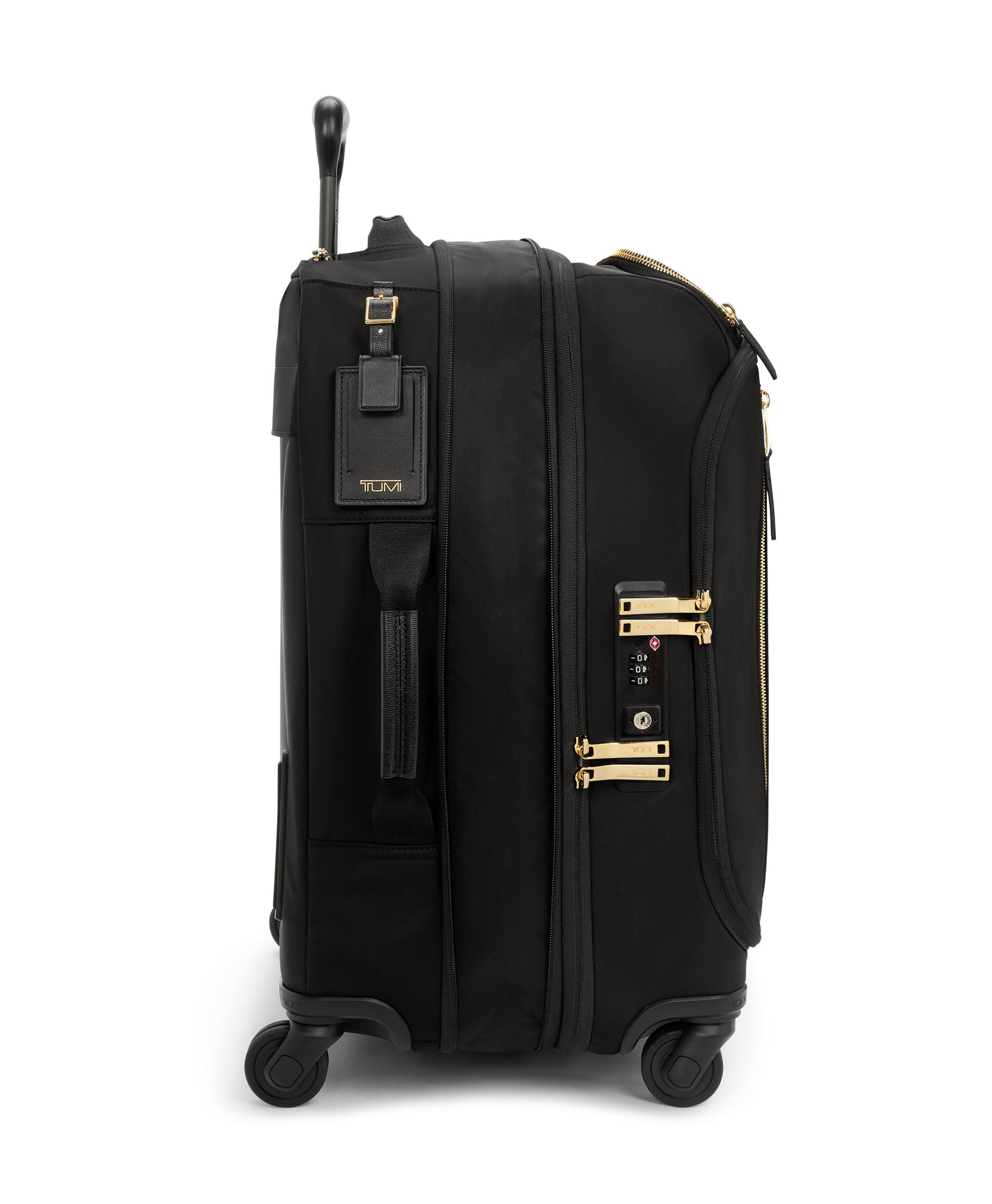 Tumi Voyageur Léger Continental Expandable Carry-On - Black/Gold