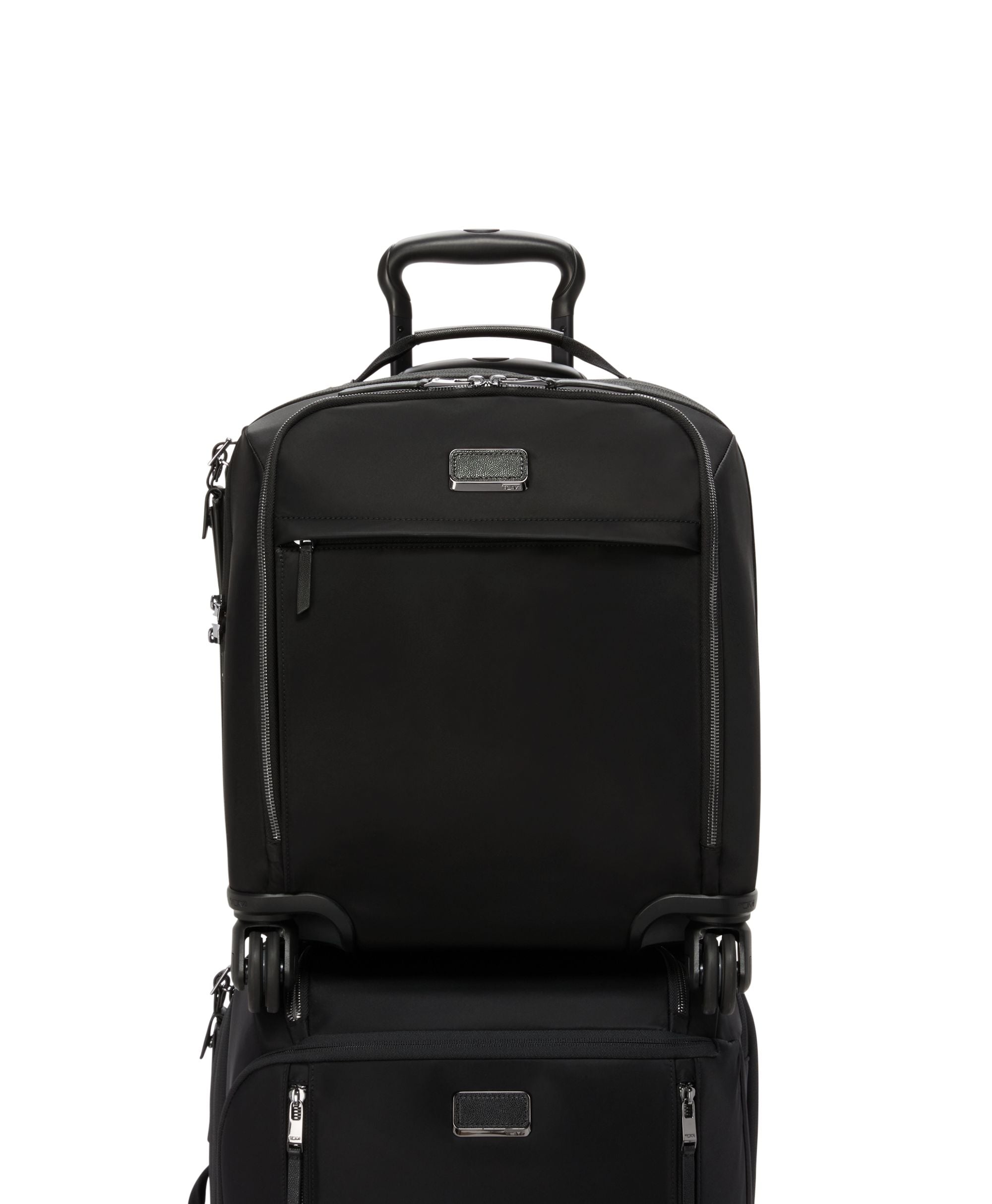 Tumi Voyageur Leger Compact Spinner Carry On Underseater - Black/Gunmetal
